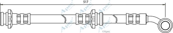 APEC BRAKING Bremžu šļūtene HOS3384